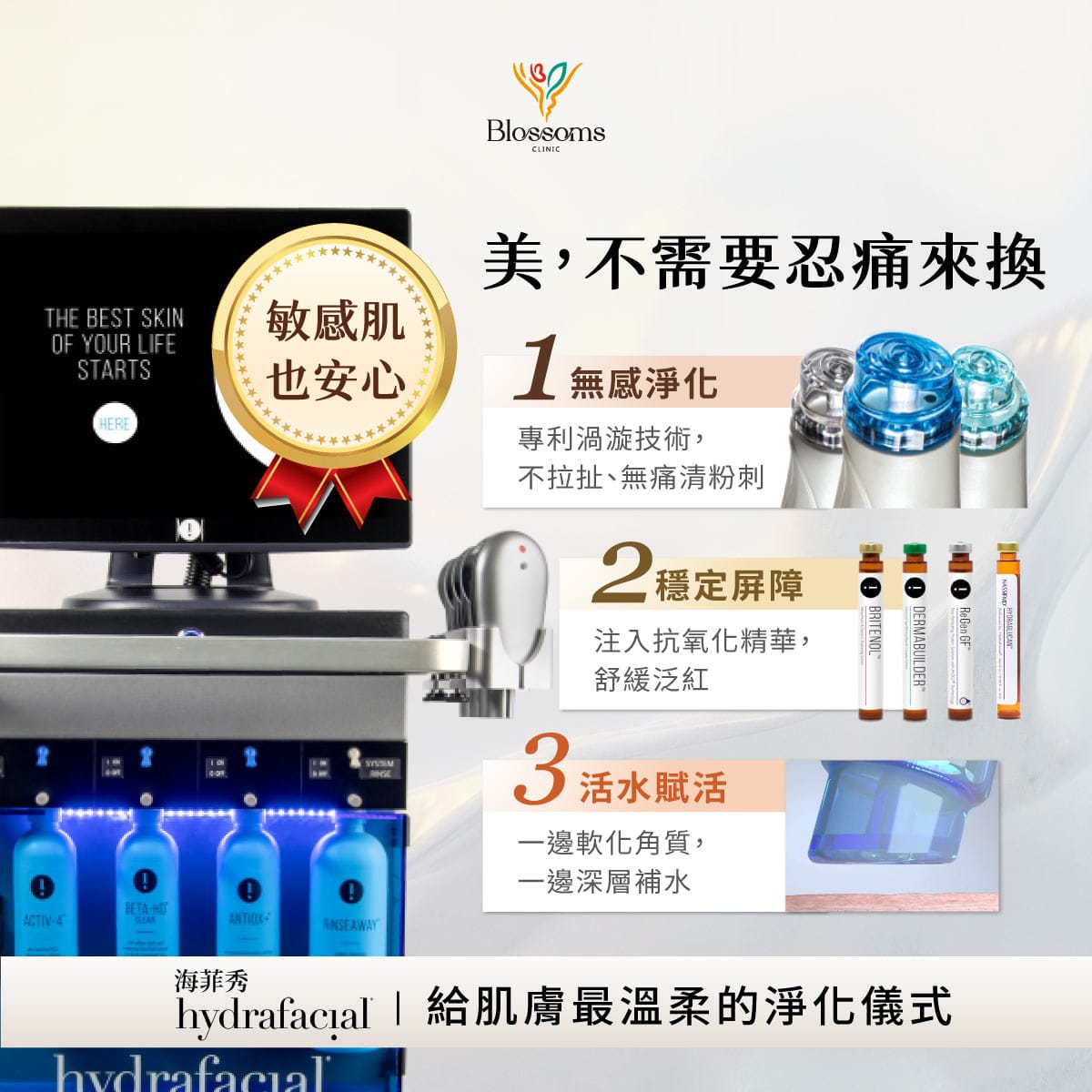 美，不需要忍痛來換